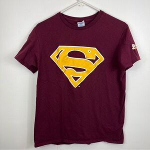 Superman DC Comics Cleveland Cavaliers Mash Up Tshirt SGA Adult Medium